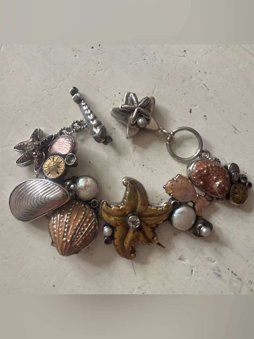🐚 Shell Starfish Bracelet - Echo of the Dreamer 🐚
